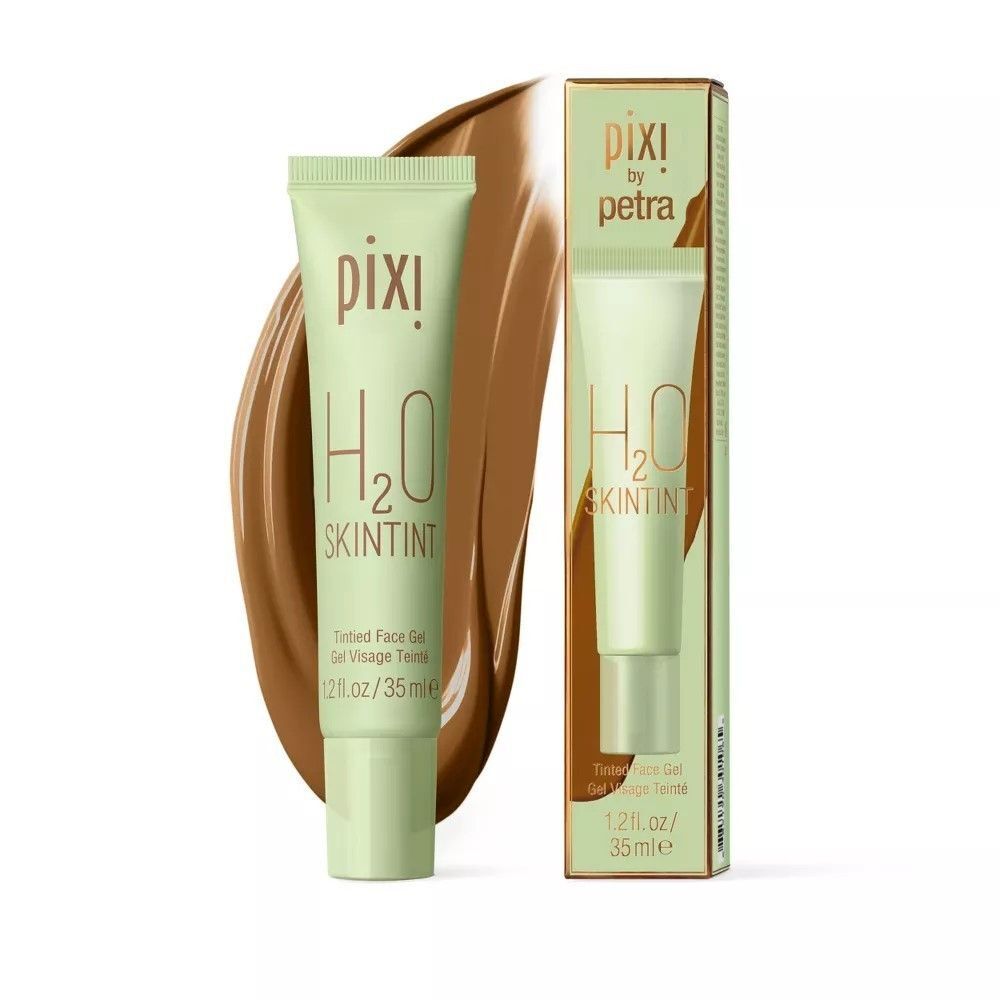 Pixi H2O Skin Tint Foundation Gel~Espresso~ 35ml/1.2 fl oz NIB